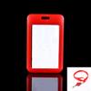 1 шт. Simplicity Worker ID Card Holder Fashion Solid Color Employee ID Card Cover Case Transparent Kpop Photocard Protector