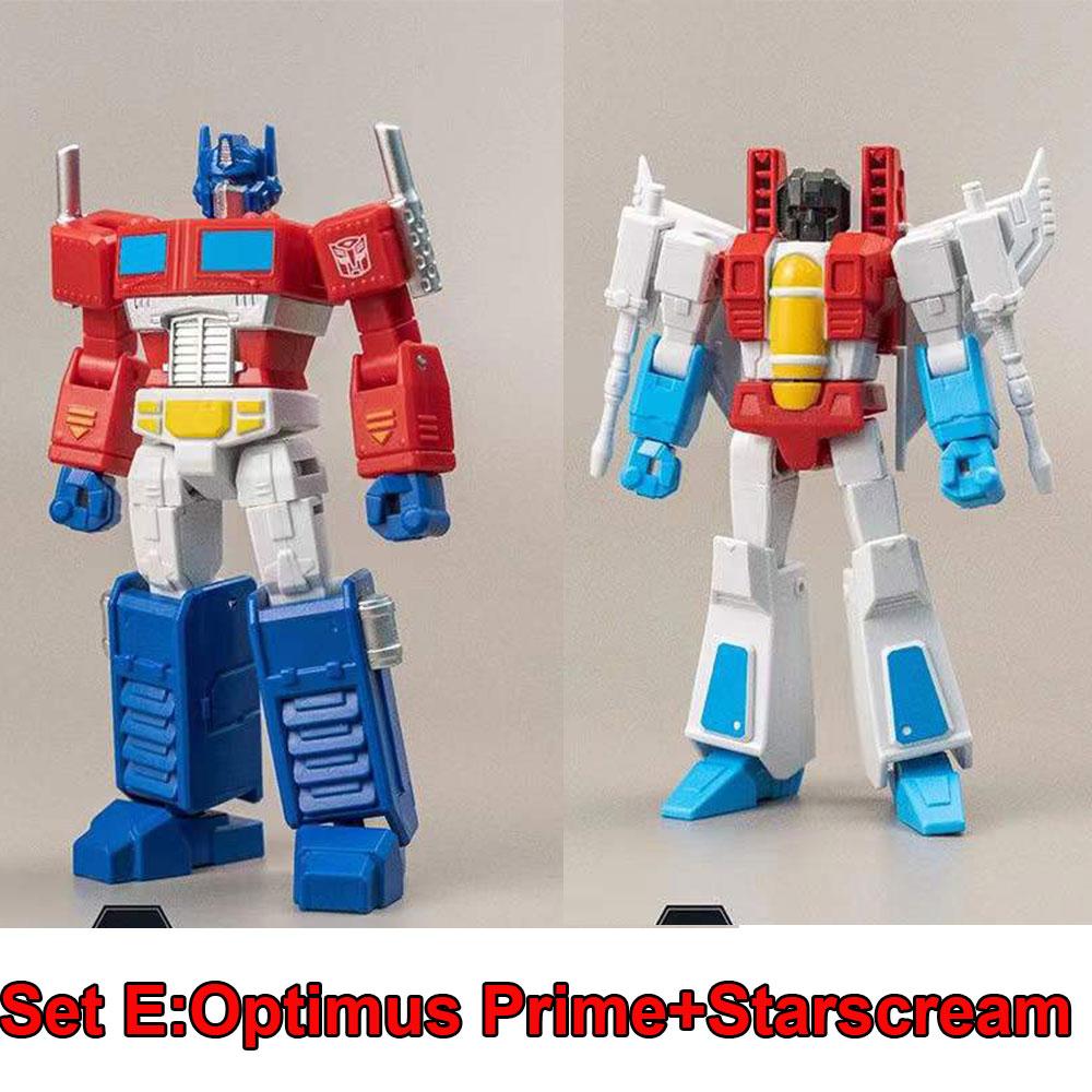 YOLOPARK G1 Фигурки Действия Лицензированы Hasbro Серия AMK Mini Трансформеры Игрушка Оптимус Прайм Мегатрон Бамблби Саундвейв