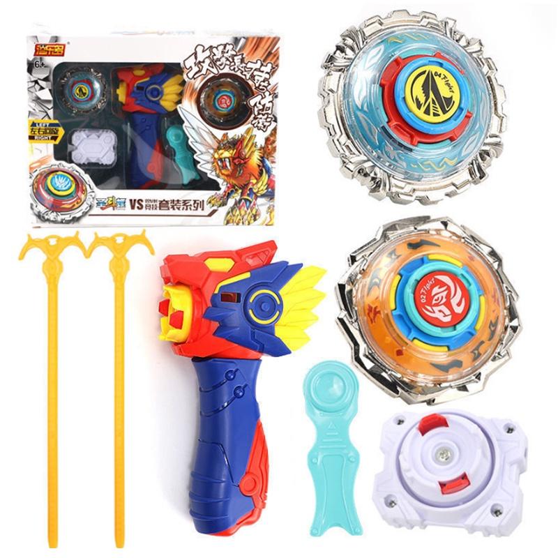 Захватывающий игровой набор Beyblade Burst с запускателями для эпических сражений и веселья в многопользовательском режиме