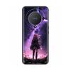 Чехол для Honor Magic 6 Lite Magic6 Lite Жидкий силикон Мягкий ТПУ Задний бампер Череп Мраморный принт Fundas Для Honor Magic 6 Lite 5G