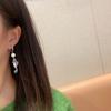 Модные серьги из серебра 925 пробы с иглами, красочные серьги в форме морского конька с имитацией жемчуга для женщин, подарок на годовщину, ювелирные изделия для девочек