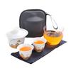 Yuanshan Gaiwan Travel Tea Set Small Set Outdoor Portable Ceramic Kuaike Cup Company Business Event Gifts