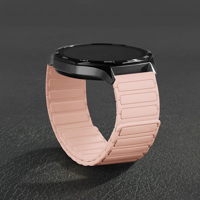 Magnetic silicone Band For Samsung Galaxy Watch 7 FE 6 4 classic 5pro Bracelet correa Huawei watch GT 6 5 4 pro 20mm 22mm straps