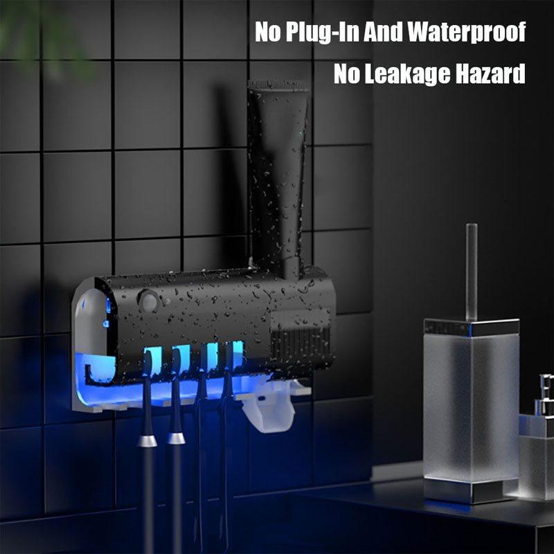 Стерилизатор для зубных щеток с солнечной энергией, автоматический дозатор зубной пасты