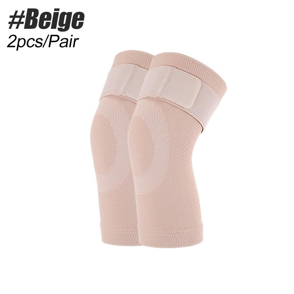 Breathable Knee Brace Perfect For Arthritis Pain Relief Elastic Compression Sleeves Running Sports Support Running 1Pair