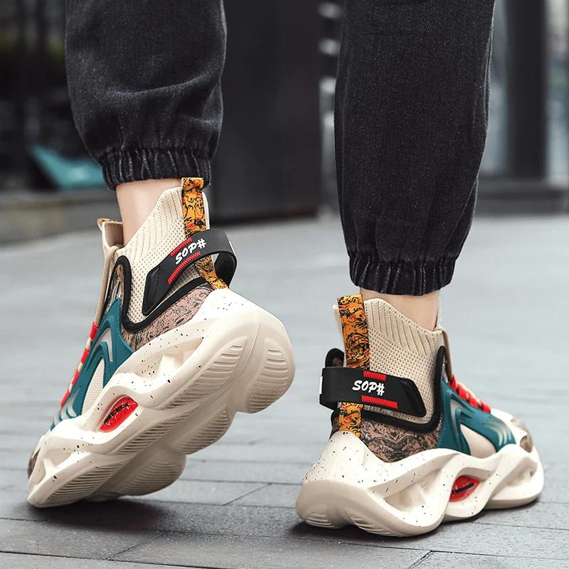 Обувь для мужчин Кроссовки Весенняя мода Легкие уличные дышащие мужские кроссовки Повседневные спортивные теннисные туфли для спортзала