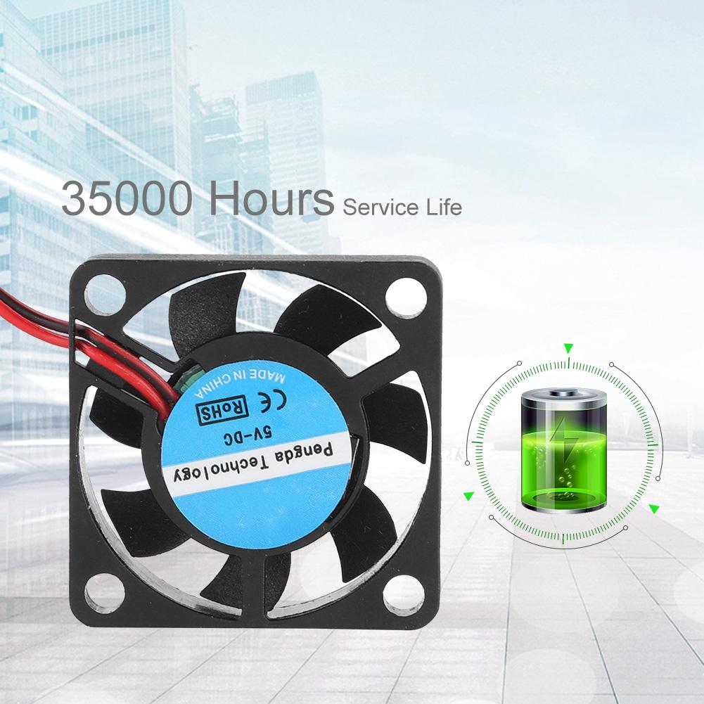 5PCS 8500RPM Fast Heat Dissipation 3D Printer Fan 4CFM Large Wind Force 3D Printer Cooler