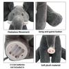 Peekaboo Elephant Plush Toy Moving Ears Hide-and-Seek Game Stuffed Animal Comfort Doll Interactive Musical Plushie Toddlers Boys Girls Gift