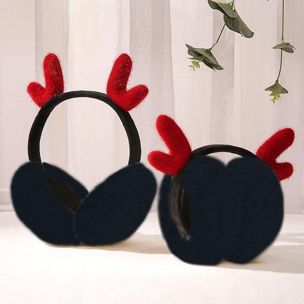 Warm Plush Earmuffs Foldable Ear Warmer Winter Earflaps for Men Women