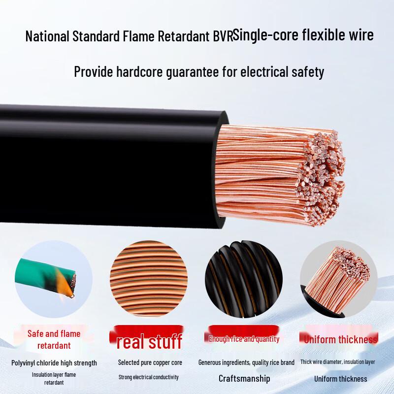 Daixu 25mm² BVR Flexible Copper Wire Cable