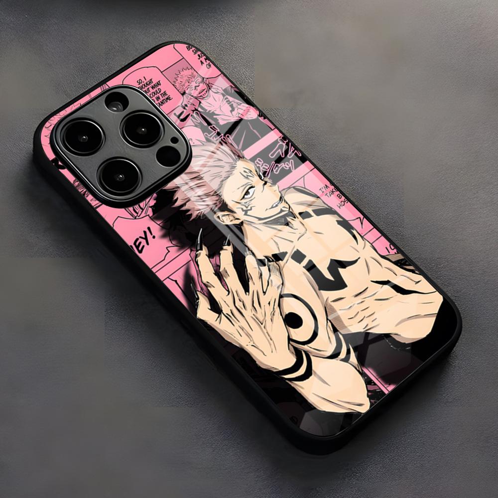 Крутой чехол для телефона Сатору Годжо из Jujutsu для iPhone 17 Pro Max 16 15 14 Pro Max 13 11 X Xs Xr 8 7Plus Силиконовый чехол