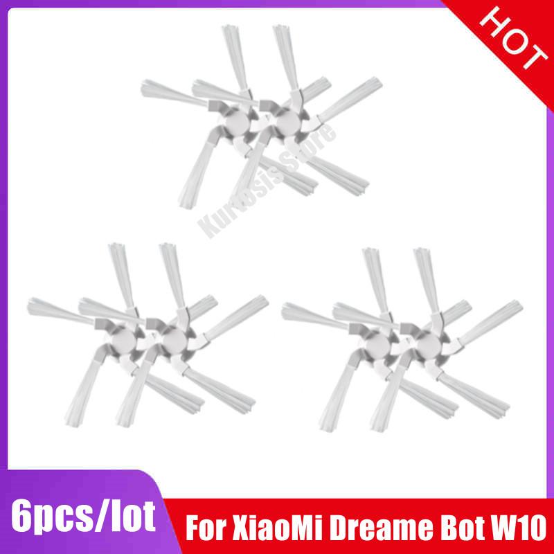 Для Dreame Bot W10 / W10 Pro Запчасти для пылесоса Основная Боковая щетка Моющийся Hepa-фильтр Ткань для швабры Запасные аксессуары