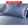 50x90cm High Quality Satin Pillowcase  1pcs Pillow Cover Solid Color Cover Pillow Bedding Rayon Pillow Case