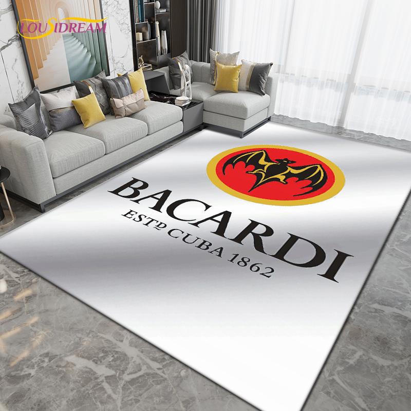 Ковер Bacardi Rum, большие ковры, коврики для гостиной, спальни, прикроватная тумбочка, украшение для детской комнаты, кухня, ванная комната, противоскользящий коврик, подарок