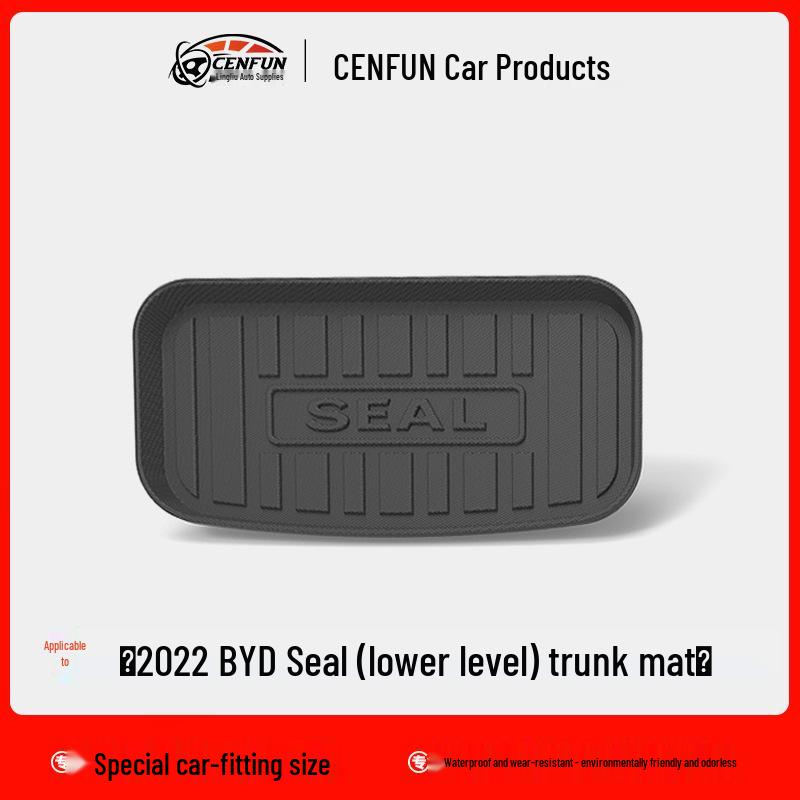 BYD SEAL/SEAL DMI Зарубежная версия Коврики в салон и багажник из TPE с поверхностью из ковролина 'Галактика'