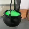 Уникальное Хэллоуинское Украшение Большой Котел Колдуньи на Треноге с Освещением для Конфет, Вечеринок в Стиле Ведьм и Домов с Привидениями