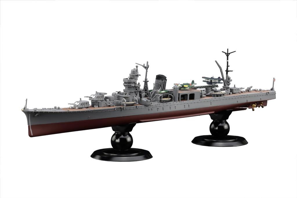 1/700 Imperial Navy Series No. 48 Japanese Navy Light Cruiser Agano Full Hull Plastic Model