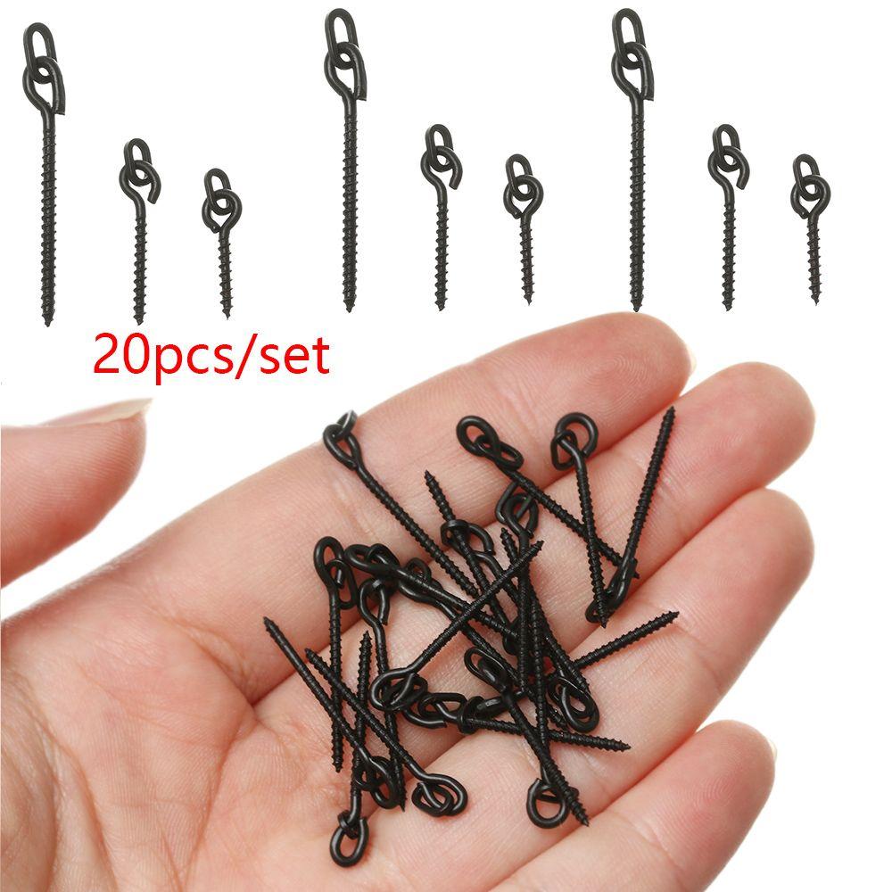 Durable Terminal Tackle Plastic Carp Bait Stop Fishing Boilie Chod Screw Pop Up Peg Pellet Holder