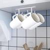 Drainer Drying Rack Cabinet Hook Kitchen Organize Storage Rack Holder Metal Mug Holder Cup Rack