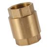 Brass Thread In-Line Spring Check Valve DN20/DN15 Single Way Connector Water Non Return Valve Plumbing Fitting Accessory