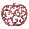 [R6787] - Подставка чугунная 'Pomme' красная - 20x18 см
