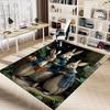 1PC Peter Rabbit Non-Slip Floor Carpet Compatible for Office&Living Room&Bedroom&Dining room - Flat - Weave Machine-S0376