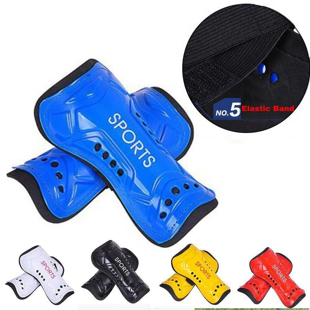 Men Adults Kids Soccer Shin Guards Adult Knee Support Light Soft Foam Protect Football Shin Pads