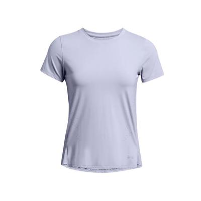 Футболка Cool Series Solid Color Running Quick-Dry с круглым вырезом и коротким рукавом, женские топы, светло-голубой, фиолетовый 1383364-539