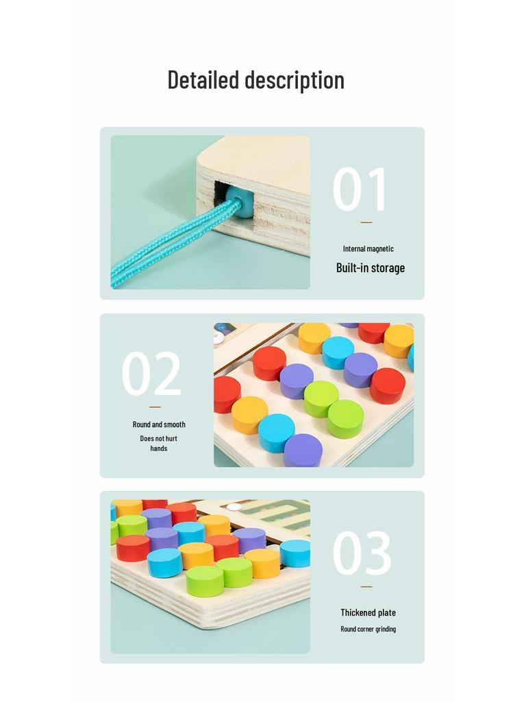 Монтессори игра с перекатывающимся шариком: Детская развивающая игрушка для логического мышления и концентрации