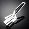 Square Head 304 Stainless Steel Steak Clip Food Tongs Wide Tail Meat Salad Bread Roast Clamp BBQ Anti-scald Kitchen Accessories