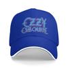 Ozzy Osbourne Purple and Blue Logo Baseball Cap  Casual Hip Hop Hats Summer Men Adult Running Hippie Snapback Cap