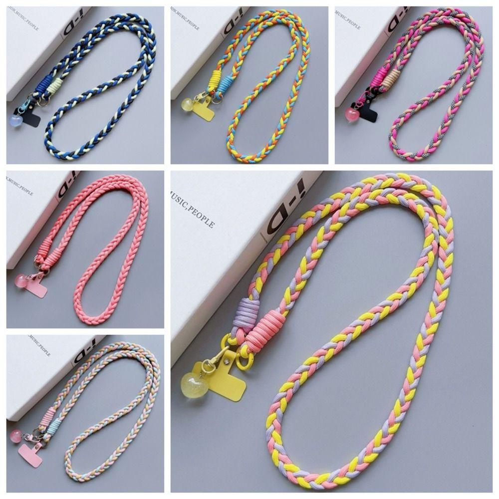 Long Rope Phone Crossbody Rope Cartoon Decorative Mobile Phone Strap Daily Carry