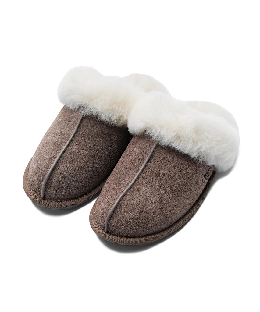 Ugg [Женские] Тапочки из замши и овчины (Scuffette II) - Эспрессо / 1106872Esp