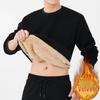 Мужская толстовка с круглым вырезом из натуральной шерсти ягненка – Модная осенне-зимняя коллекция 2025