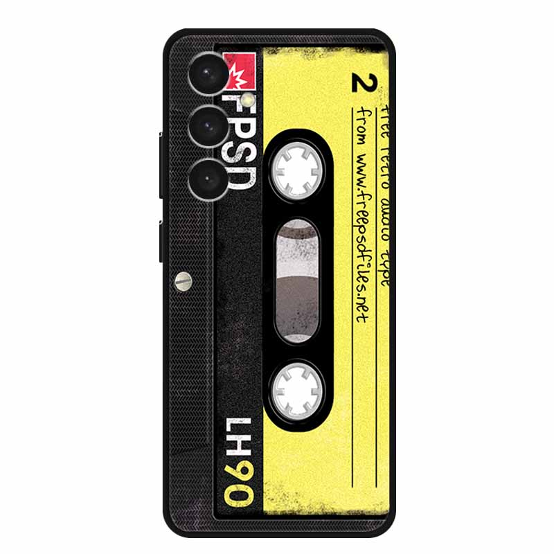 For Samsung S24 Plus Phone Case S24Plus Black Silicone Soft Back Cover Case For Samsung Galaxy S24 Plus Case S 24 Plus Funda Bag