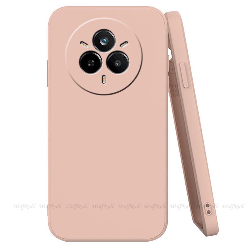 Для Realme 14 Pro Plus Чехол Обложка OPPO Realme 14 Pro Plus Capas Новый Жидкий Силикон ТПУ Мягкие Чехлы Realme 14 Pro Plus