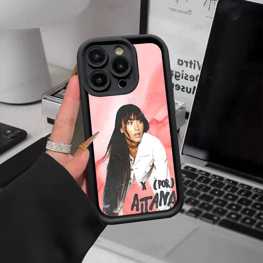 Singer A-Aitana Ocana For IPhone 17 15 13 12 11 14 Pro Max X XR XS 16 Plus Shockproof Candy Back Cover