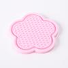 2PCS Car Cup Insert Coaster Flower Shaped Silicone Waterproof Non-Slip Sift-Proof Spill Saucer For Most Car Interior Accessories