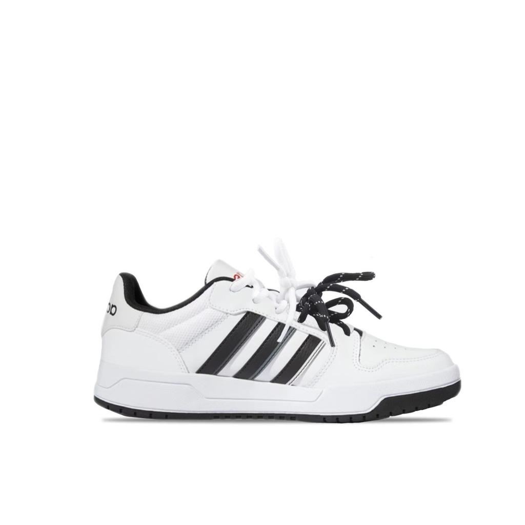Adidas Slip Resistant Low top Skateboard Shoes Unisex Black White Blue GW5499(team2129-)
