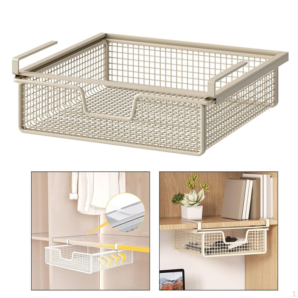 For Underwear, Space-saving Basket Under The Shelf