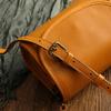 Johnature Genuine Leather Retro Small Bag Women Soft Real Cowhide Simple Solid Color Shoulder & Crossbody Bags