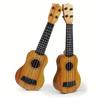 35CM Yukrili Qin Children's Guitar Music Toy 4 Steel Strings with Paddle Early Education Learning Musical Instrument Gifts