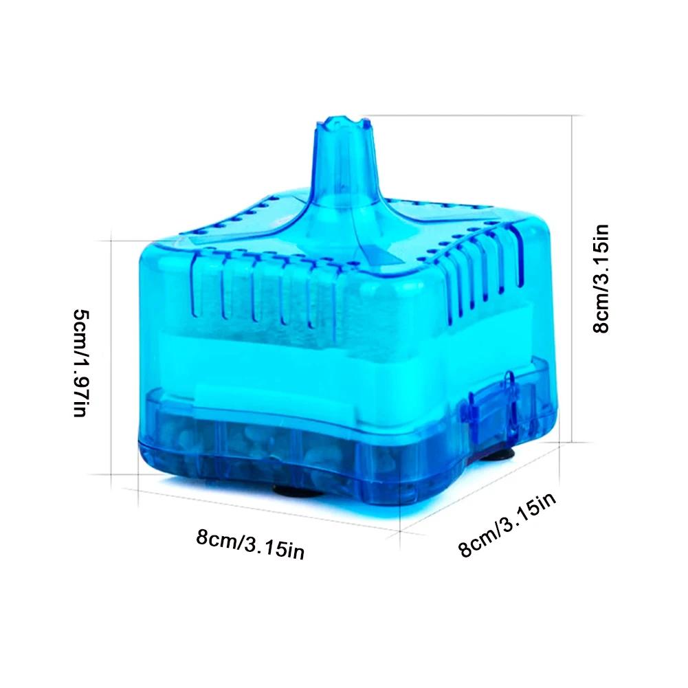 Small Fish Tank Desktop Tank 3-in-1 Mini Aquarium Filter Self Cleaning Water Circulation Ultra Quiet