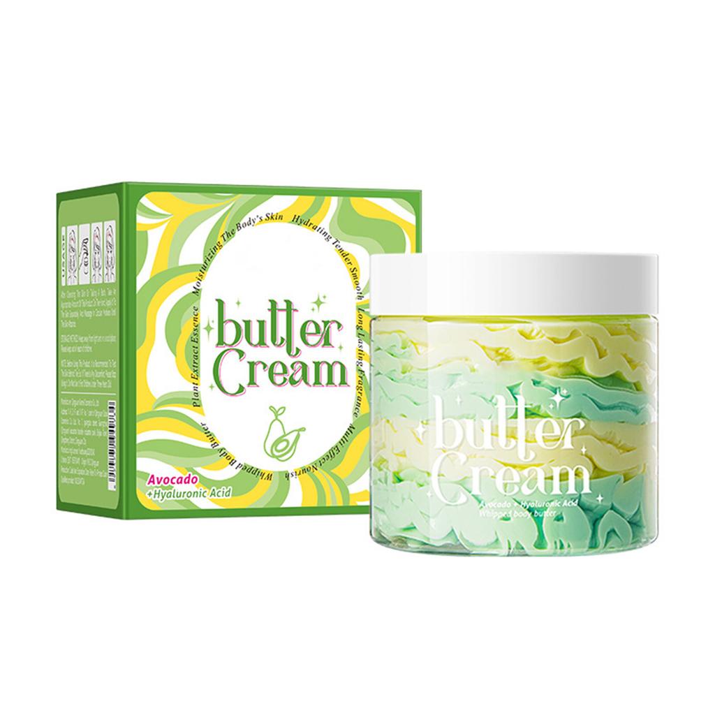 Nourishing Body Butter Cream for Intensely Dry Skin - Restoring Moisture with a Smooth, Velvety Formula for Daily Skin Care