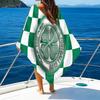 Cel-tic Football Club Crest Printed Beach Towel, Super Soft Microfiber, Perfect Gift Birthday, for Pool, Beach, Travel, for family and friends