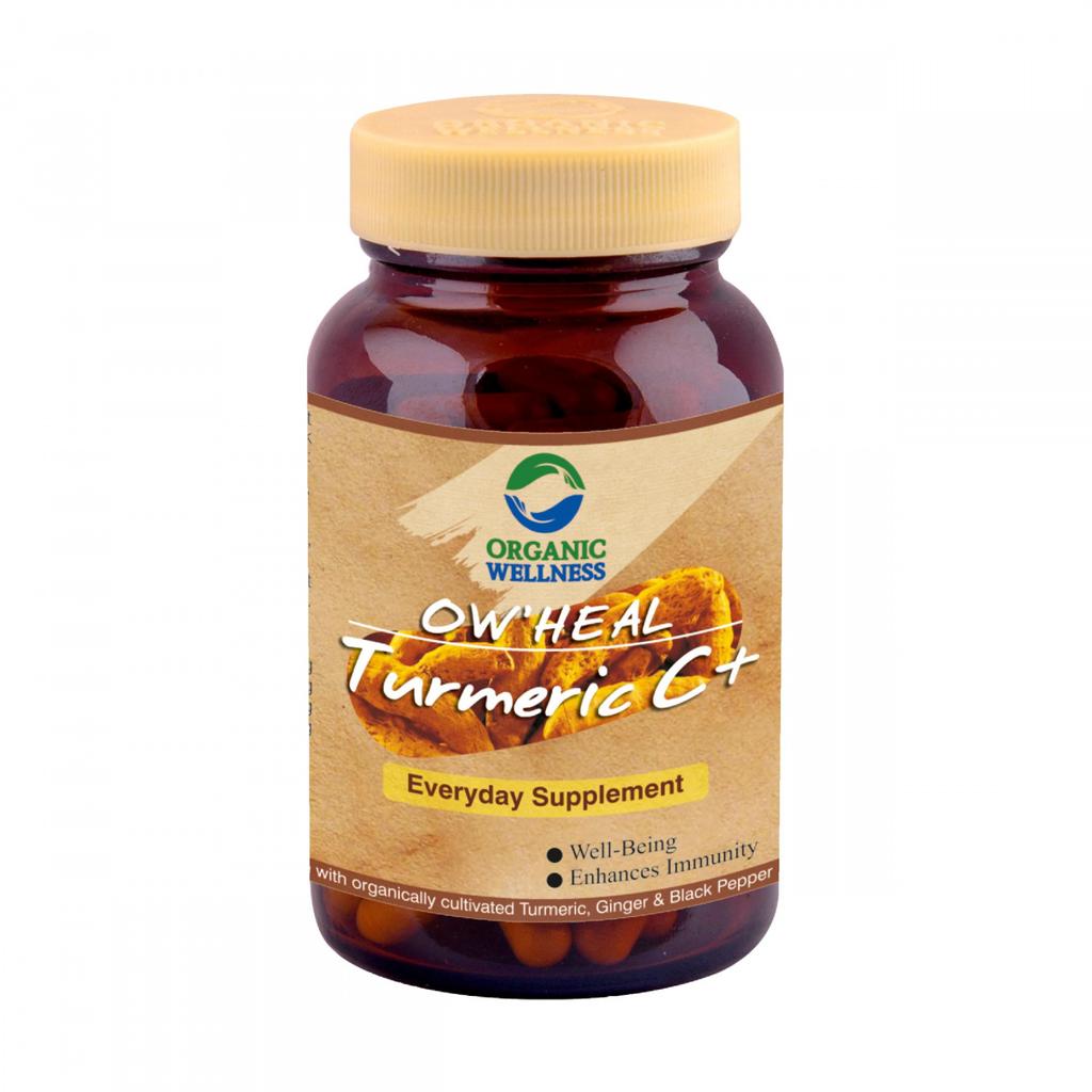 Куркума С+ (90 кап), Turmeric C+, Organic Wellness