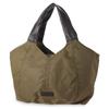 Recycled Nylon Fluffy Tote M Size Khaki [Izak] Y01-03-02 Women's