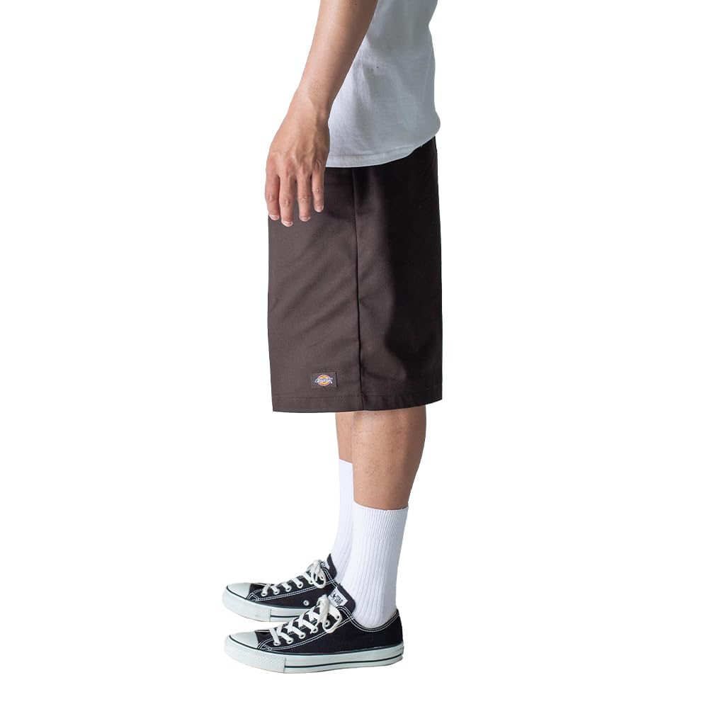 Рабочие шорты Dickies 42283 Однотонные Большого размера Темно-коричневые