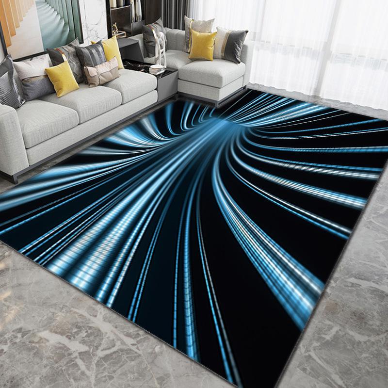 3D визуальный ковер для дома абстрактный геометрический ковер для гостиной спальня коврик для дивана журнальный столик коврик