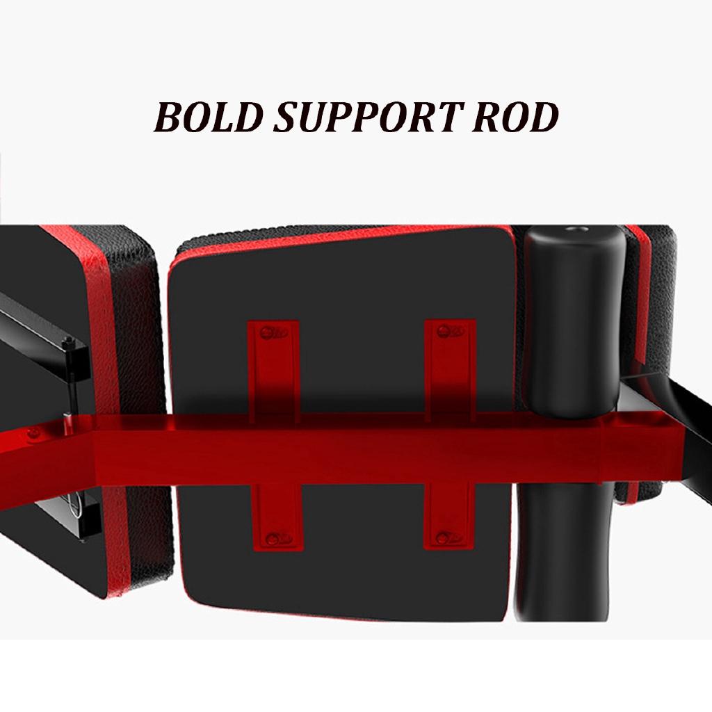 Бытовое оборудование для фитнеса в помещении, тренажерный зал для тренировок, инструмент для тренировок, скамья для гантелей, скамья для пресса, фитнес, черный+красный